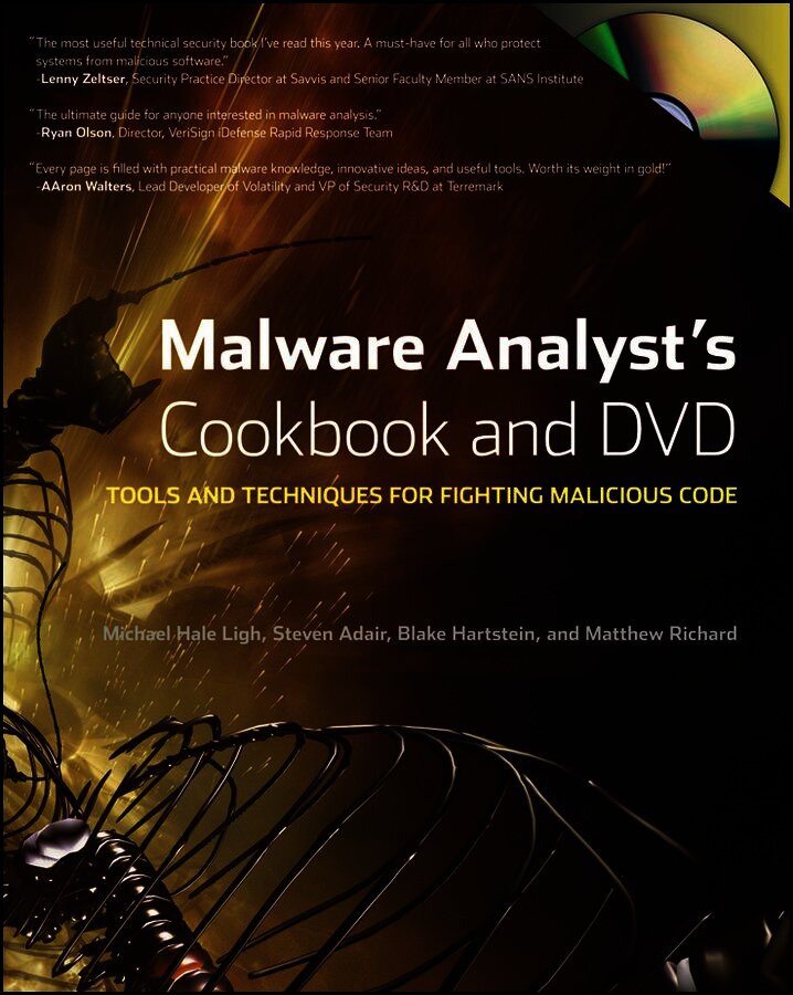 Malware Analyst's Cookbook and DVD
